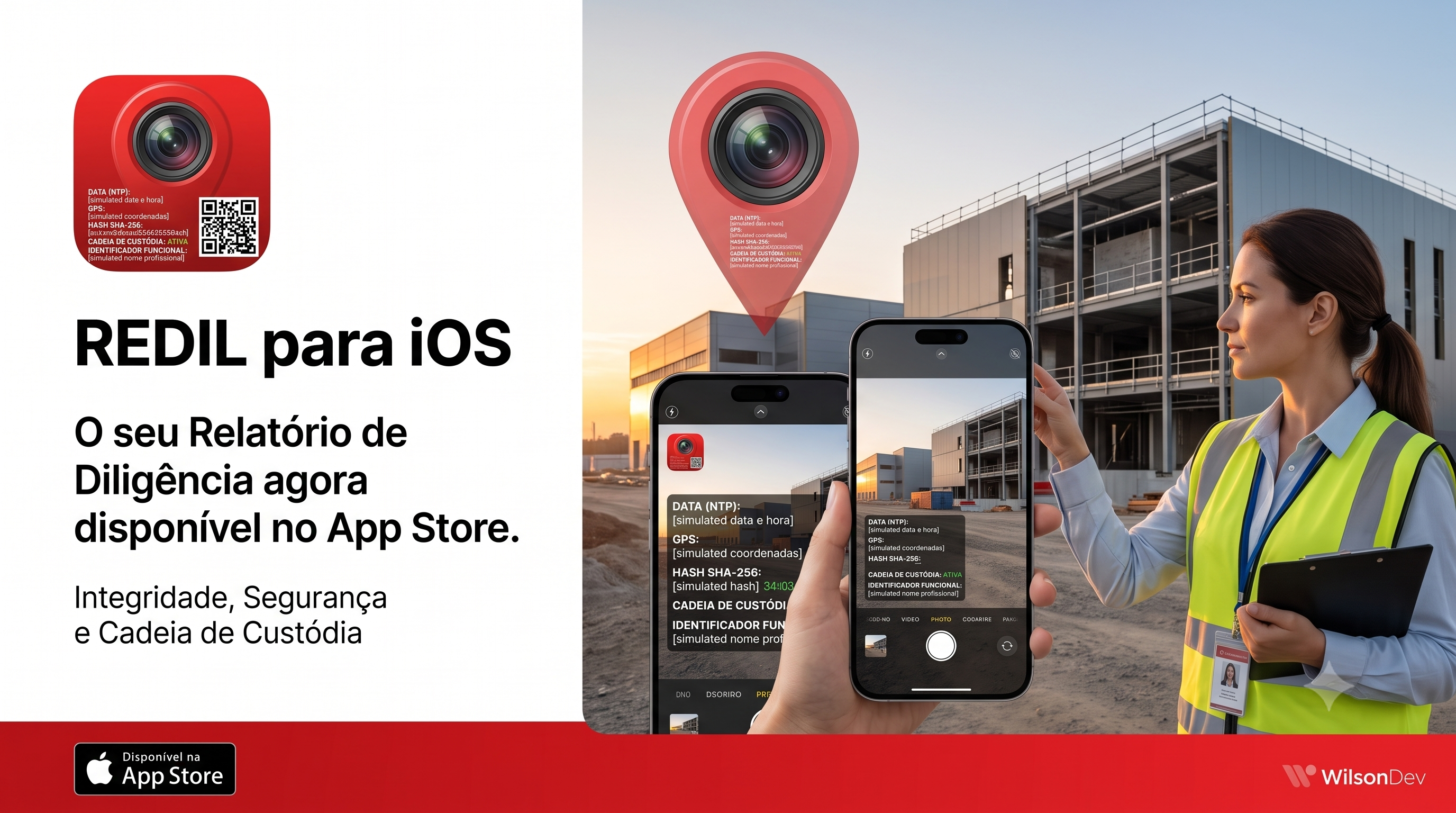 Política de Privacidade — REDIL (iOS)