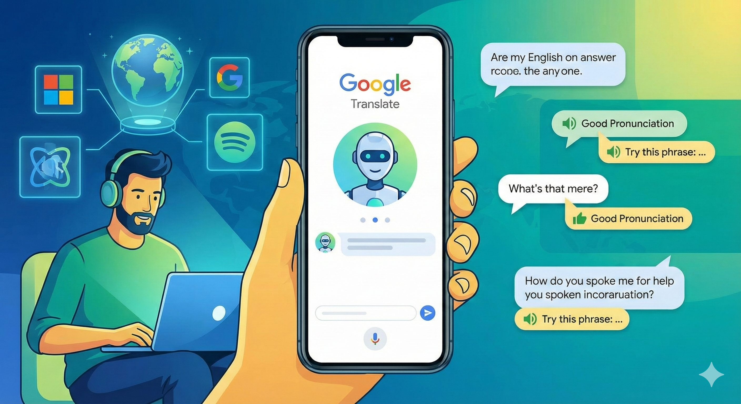 Nova função do Google Tradutor para aprender inglês